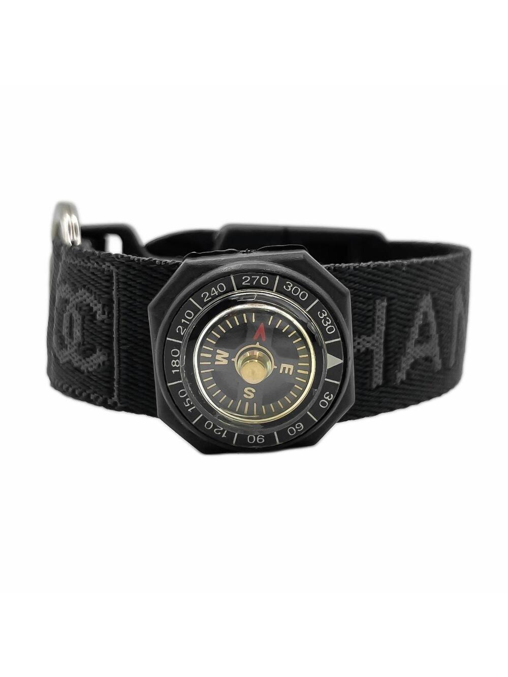 Chanel Charm Canvas And Plastic Black #276005C56B